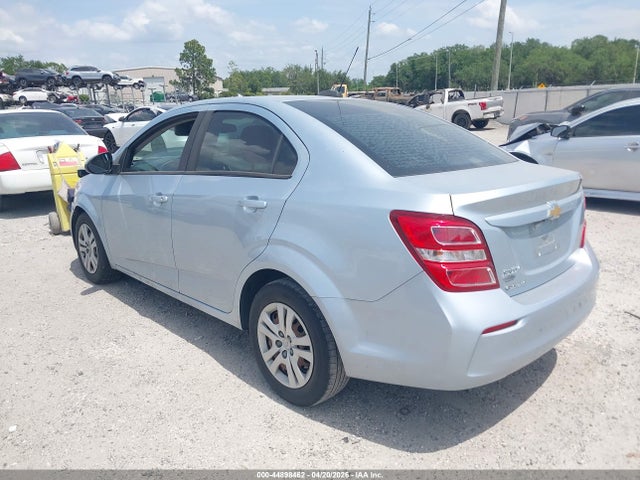 Продажа на аукционе авто 2017 Chevrolet Sonic Ls Auto, vin: 1G1JB5SH0H4137130, номер лота: 44898462