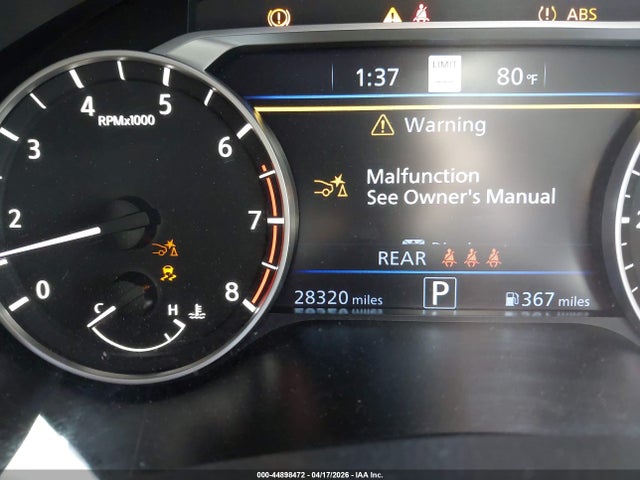 1N4BL4EW5PN401423 Nissan Altima Sl Intelligent Awd