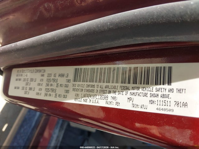 2007 Jeep Wrangler X მანქანა იყიდება აუქციონზე, vin: 1J4FA24107L135309, აუქციონის ნომერი: 44898522