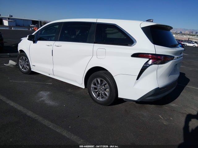 Aukcja sprzedaży 2021 Toyota Sienna Le, vin: 5TDKRKEC5MS034449, numer aukcji: 44898597