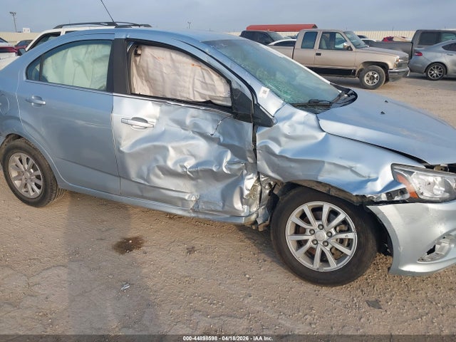 Продажа на аукционе авто 2018 Chevrolet Sonic Lt Auto, vin: 1G1JD5SH1J4104038, номер лота: 44898598