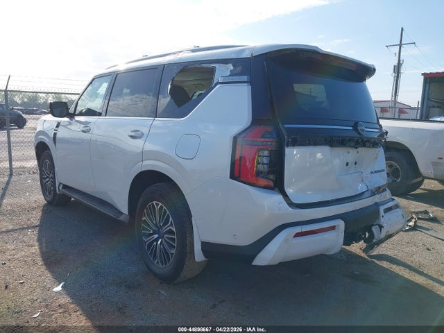 44898667 :رقم المزاد ، JN8AY3ED1S9301132 vin ، 2025 Nissan Armada Platinum 2wd مزاد بيع