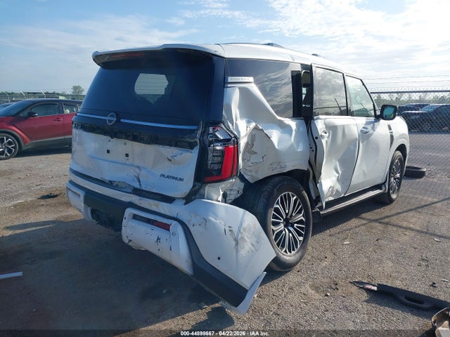 44898667 :رقم المزاد ، JN8AY3ED1S9301132 vin ، 2025 Nissan Armada Platinum 2wd مزاد بيع