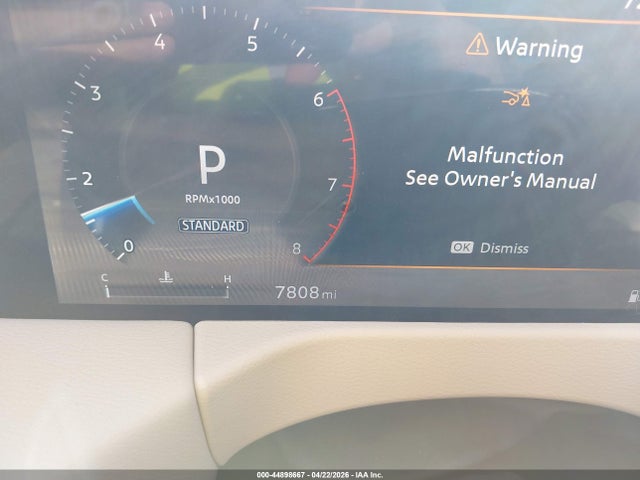 44898667 :رقم المزاد ، JN8AY3ED1S9301132 vin ، 2025 Nissan Armada Platinum 2wd مزاد بيع