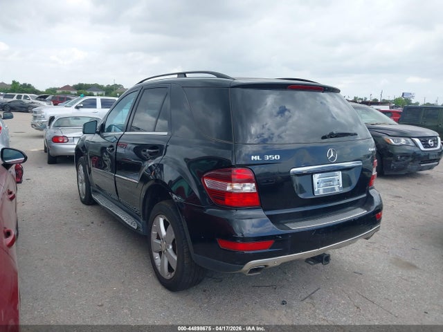 Aukcja sprzedaży 2011 Mercedes-benz Ml 350 4matic, vin: 4JGBB8GBXBA710444, numer aukcji: 44898675