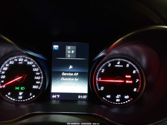 44898763 :رقم المزاد ، WDC0G4KB0HF249161 vin ، 2017 Mercedes-benz Glc 300 4matic مزاد بيع