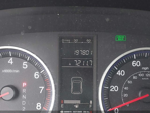 44898819 :رقم المزاد ، 5J6RE38758L007574 vin ، 2008 Honda Cr-v Ex-l مزاد بيع