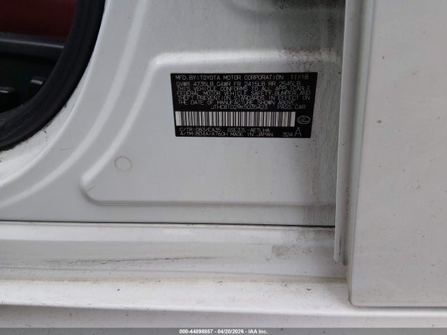 Aukcja sprzedaży 2019 Lexus Is 300, vin: JTHC81D29K5035423, numer aukcji: 44898857