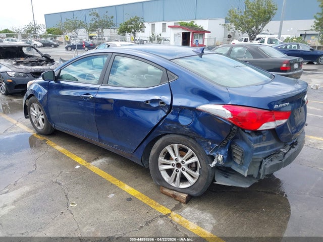 Aukcja sprzedaży 2013 Hyundai Elantra Gls, vin: KMHDH4AE3DU726358, numer aukcji: 44898996