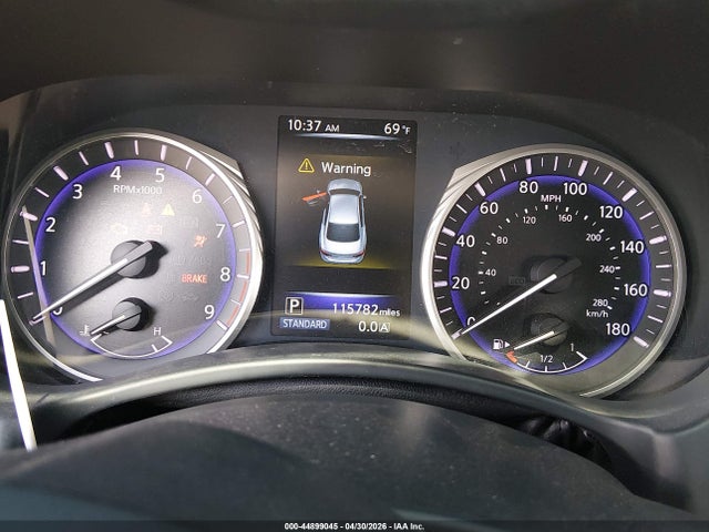 44899045 :رقم المزاد ، JN1BV7AP8FM335641 vin ، 2015 Infiniti Q50 Premium مزاد بيع
