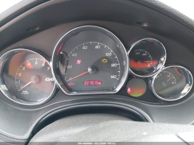 2008 Pontiac G6 Gt მანქანა იყიდება აუქციონზე, vin: 1G2ZH57N984293422, აუქციონის ნომერი: 44899064
