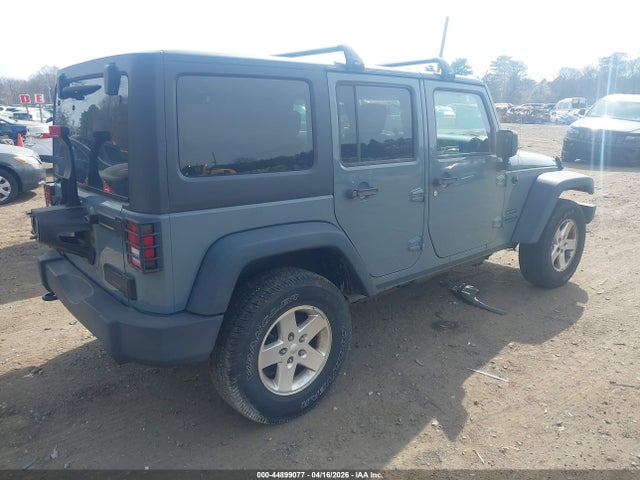 44899077 :رقم المزاد ، 1C4BJWDG2FL523186 vin ، 2015 Jeep Wrangler Unlimited Sport مزاد بيع