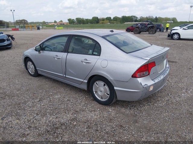 2008 HONDA CIVIC HYBRID JHMFA36238S002647 Photo 2