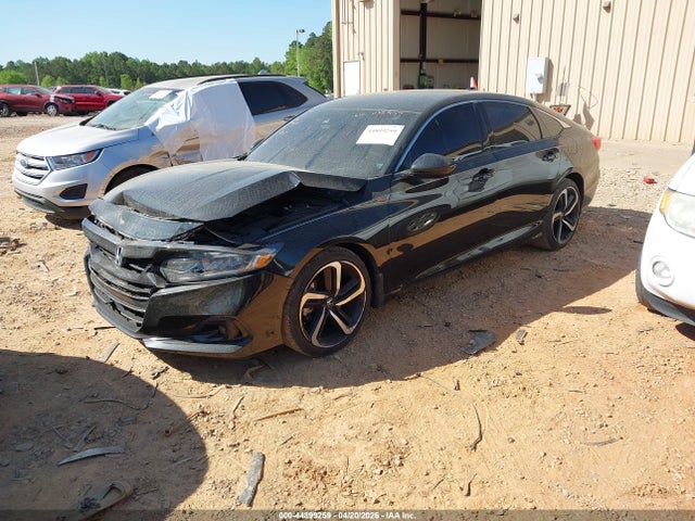 44899259 :رقم المزاد ، 1HGCV1F32MA035937 vin ، 2021 Honda Accord Sport مزاد بيع