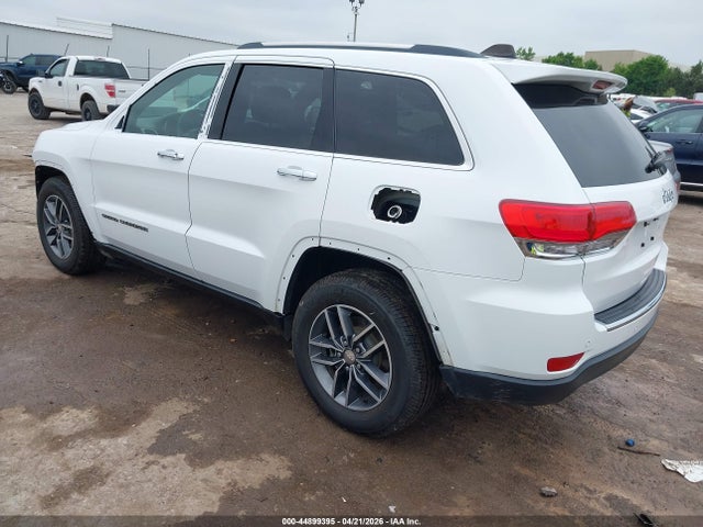 Продаж на аукціоні авто 2017 Jeep Grand Cherokee Limited 4x2, vin: 1C4RJEBG8HC780089, номер лоту: 44899395