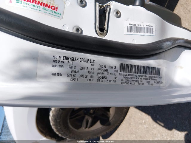 Продаж на аукціоні авто 2011 Ram 1500 Laramie, vin: 1D7RV1CT7BS579912, номер лоту: 44899475