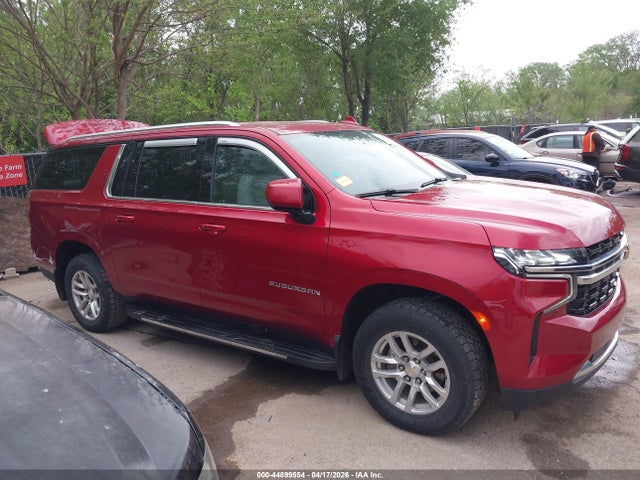 44899554 :رقم المزاد ، 1GNSKBET7MR373997 vin ، 2021 Chevrolet Suburban 4wd Ls مزاد بيع