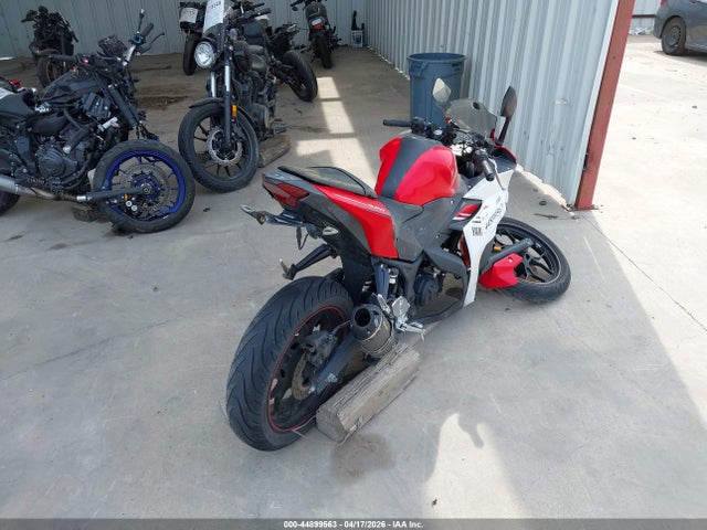 Aukcja sprzedaży 2015 Yamaha Yzfr3, vin: MH3RH06Y6FK001584, numer aukcji: 44899563