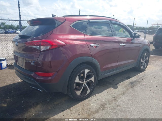 Продажа на аукционе авто 2016 Hyundai Tucson Limited, vin: KM8J3CA20GU051283, номер лота: 44899569