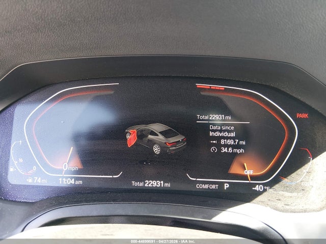 2023 Bmw 430i მანქანა იყიდება აუქციონზე, vin: WBA53AP04PCL90695, აუქციონის ნომერი: 44899591