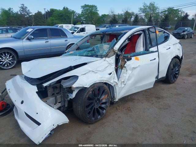 Aukcja sprzedaży 2022 Tesla Model Y Performance Dual Motor All-wheel Drive, vin: 7SAYGDEF8NF308483, numer aukcji: 44899592