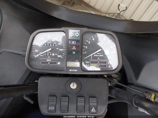 44899655 :رقم المزاد ، WB1051400H0054134 vin ، 1987 Bmw K100 Rt مزاد بيع