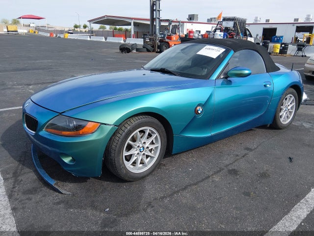 44899725 :رقم المزاد ، 4USBT33524LS51562 vin ، 2004 Bmw Z4 2.5i مزاد بيع