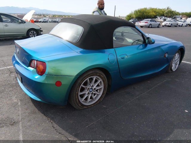 44899725 :رقم المزاد ، 4USBT33524LS51562 vin ، 2004 Bmw Z4 2.5i مزاد بيع