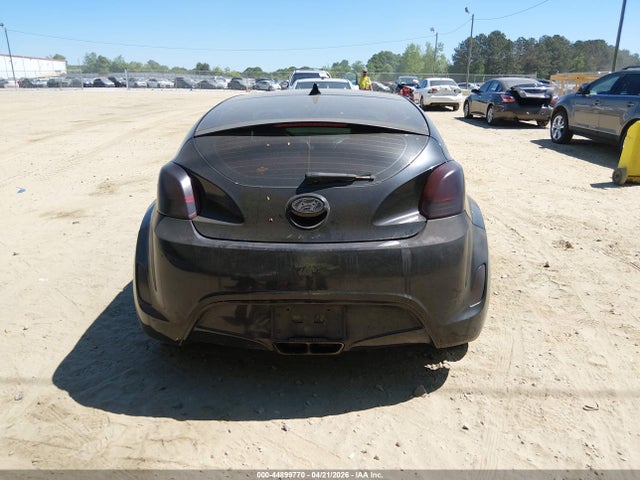 44899770 :رقم المزاد ، KMHTC6AD6CU026491 vin ، 2012 Hyundai Veloster Base W/red/black مزاد بيع