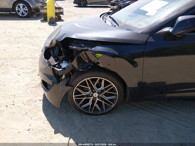 44899770 :رقم المزاد ، KMHTC6AD6CU026491 vin ، 2012 Hyundai Veloster Base W/red/black مزاد بيع