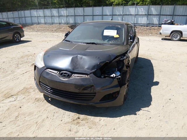 44899770 :رقم المزاد ، KMHTC6AD6CU026491 vin ، 2012 Hyundai Veloster Base W/red/black مزاد بيع