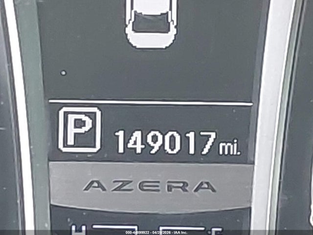 Aukcja sprzedaży 2013 Hyundai Azera, vin: KMHFH4JG5DA256653, numer aukcji: 44899922
