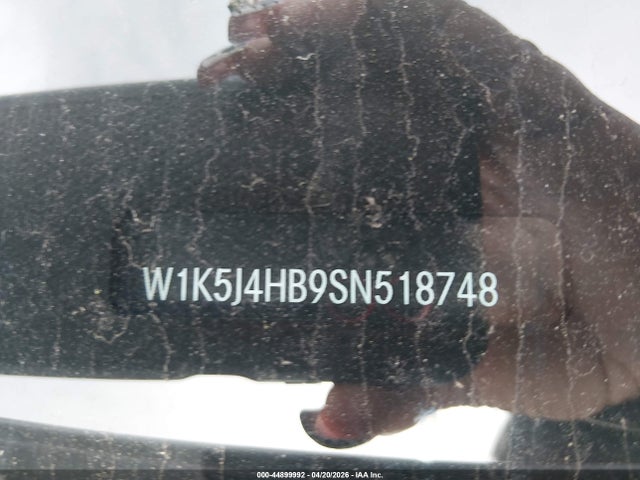 Aukcja sprzedaży 2025 Mercedes-benz Cla 250 Coupe 4matic, vin: W1K5J4HB9SN518748, numer aukcji: 44899992