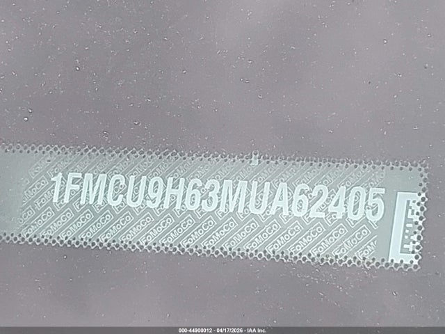 Продаж на аукціоні авто 2021 Ford Escape Sel, vin: 1FMCU9H63MUA62405, номер лоту: 44900012