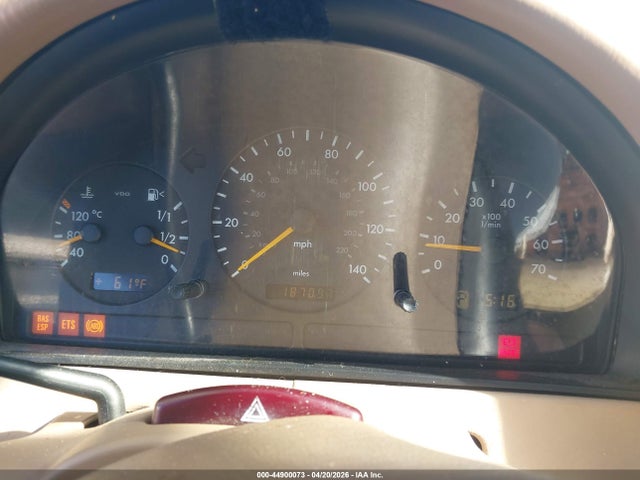 Продажа на аукционе авто 2001 Mercedes-benz Ml 320, vin: 4JGAB54E11A269231, номер лота: 44900073