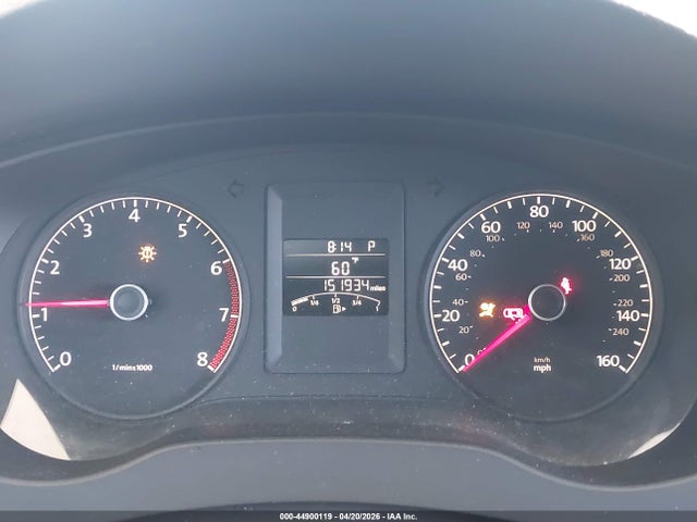44900119 :رقم المزاد ، 3VW2K7AJ8BM117857 vin ، 2011 Volkswagen Jetta 2.0l S مزاد بيع