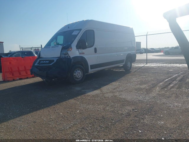 2019 Ram Promaster 2500 High Roof 159 Wb მანქანა იყიდება აუქციონზე, vin: 3C6TRVDG9KE526913, აუქციონის ნომერი: 44900213