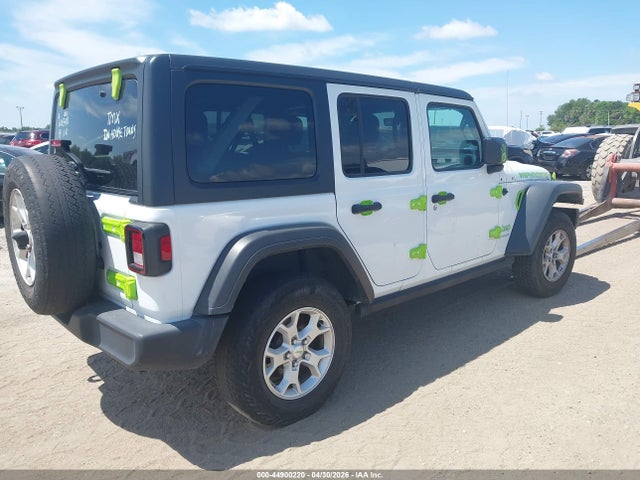 2021 Jeep Wrangler Unlimited Islander 4x4 მანქანა იყიდება აუქციონზე, vin: 1C4HJXDN6MW601348, აუქციონის ნომერი: 44900220