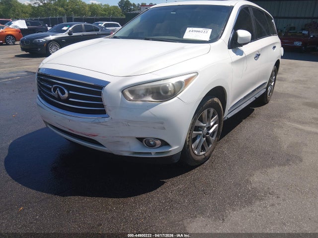2013 Infiniti Jx35 მანქანა იყიდება აუქციონზე, vin: 5N1AL0MN7DC301673, აუქციონის ნომერი: 44900222