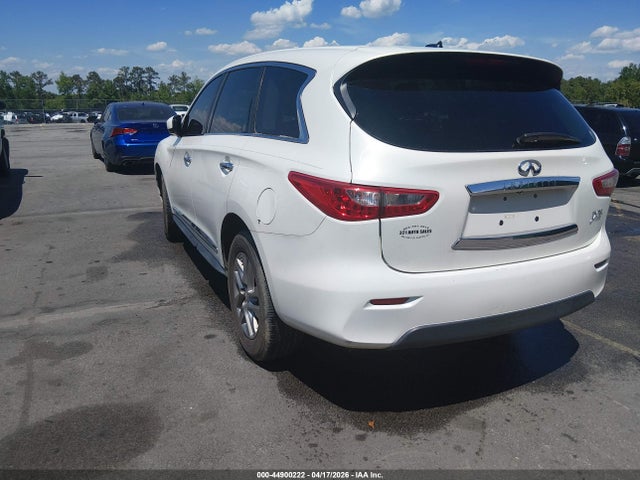 2013 Infiniti Jx35 მანქანა იყიდება აუქციონზე, vin: 5N1AL0MN7DC301673, აუქციონის ნომერი: 44900222