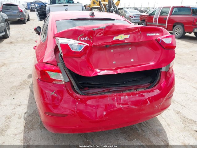 Продажа на аукционе авто 2016 Chevrolet Cruze Ls Auto, vin: 1G1BC5SM8G7258287, номер лота: 44900247