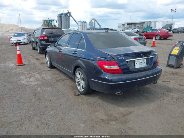 44900309 :رقم المزاد ، WDDGF8AB5EG250575 vin ، 2014 Mercedes-benz C 300 Luxury 4matic مزاد بيع