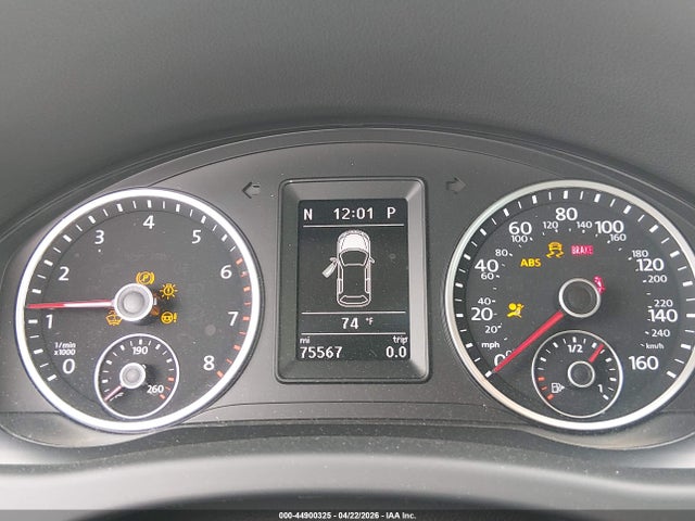44900325 :رقم المزاد ، WVGSV7AX2HK012287 vin ، 2017 Volkswagen Tiguan 2.0t Wolfsburg Edition مزاد بيع