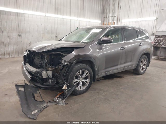 Aukcja sprzedaży 2015 Toyota Highlander Xle V6, vin: 5TDJKRFHXFS085287, numer aukcji: 44900378