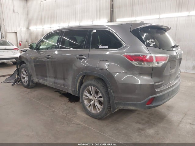 Aukcja sprzedaży 2015 Toyota Highlander Xle V6, vin: 5TDJKRFHXFS085287, numer aukcji: 44900378