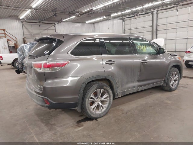 Aukcja sprzedaży 2015 Toyota Highlander Xle V6, vin: 5TDJKRFHXFS085287, numer aukcji: 44900378