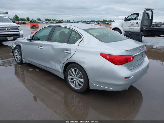 44900481 :رقم المزاد ، JN1BV7AR4FM405444 vin ، 2015 Infiniti Q50 Premium مزاد بيع