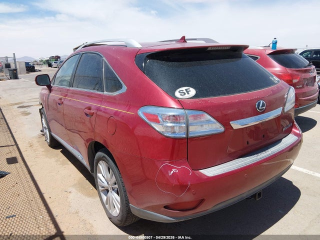 Продажа на аукционе авто 2011 Lexus Rx 450h, vin: JTJBC1BA6B2039773, номер лота: 44900507