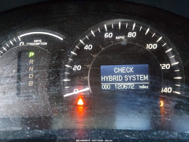 44900618 :رقم المزاد ، JTNBB46K273018510 vin ، 2007 Toyota Camry Hybrid مزاد بيع