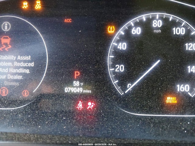 44900689 :رقم المزاد ، 1HGCV2F9XJA021158 vin ، 2018 Honda Accord Touring 2.0t مزاد بيع